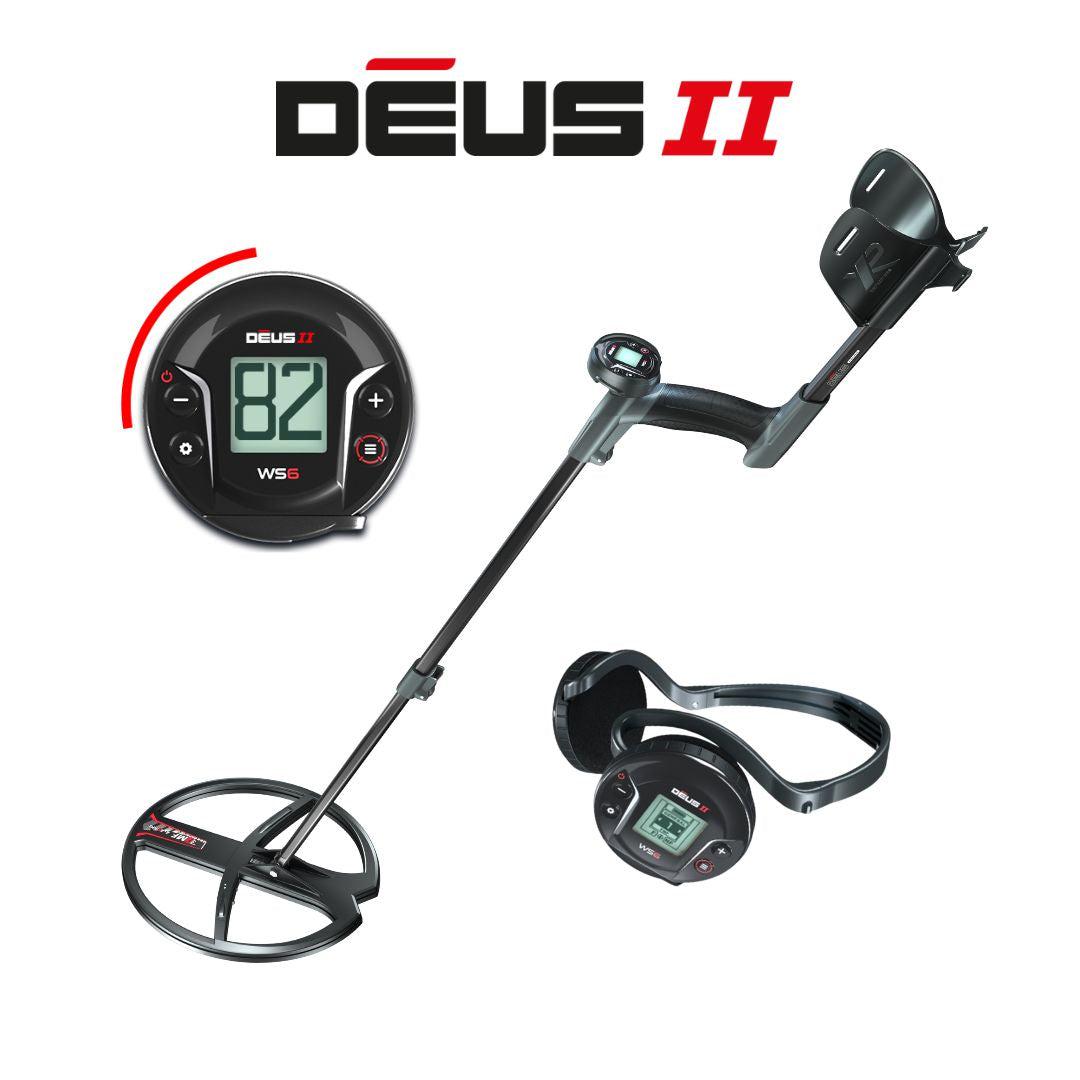 XP DEUS II WS6 Master Metal Detector-Destination Gold Detectors
