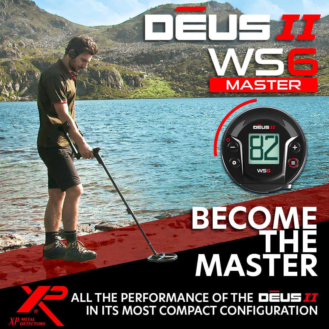 XP DEUS II WS6 Master Metal Detector-Destination Gold Detectors