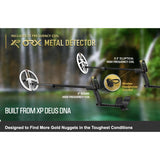 XP ORX Metal Detector 9.5x5" Elliptical Coil + MI6 Pointer-Destination Gold Detectors
