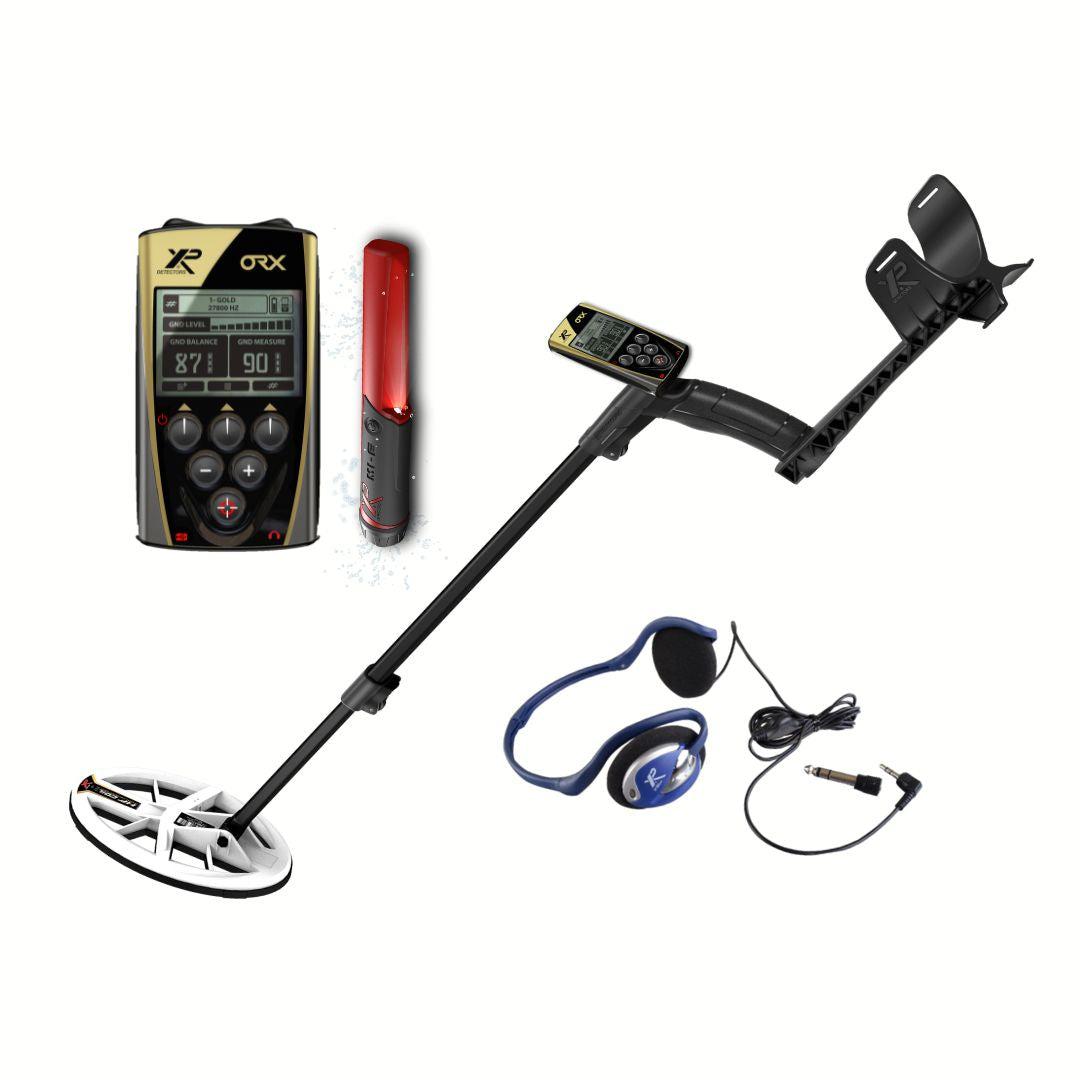 XP ORX Metal Detector 9.5x5" Elliptical Coil + MI6 Pointer-Destination Gold Detectors