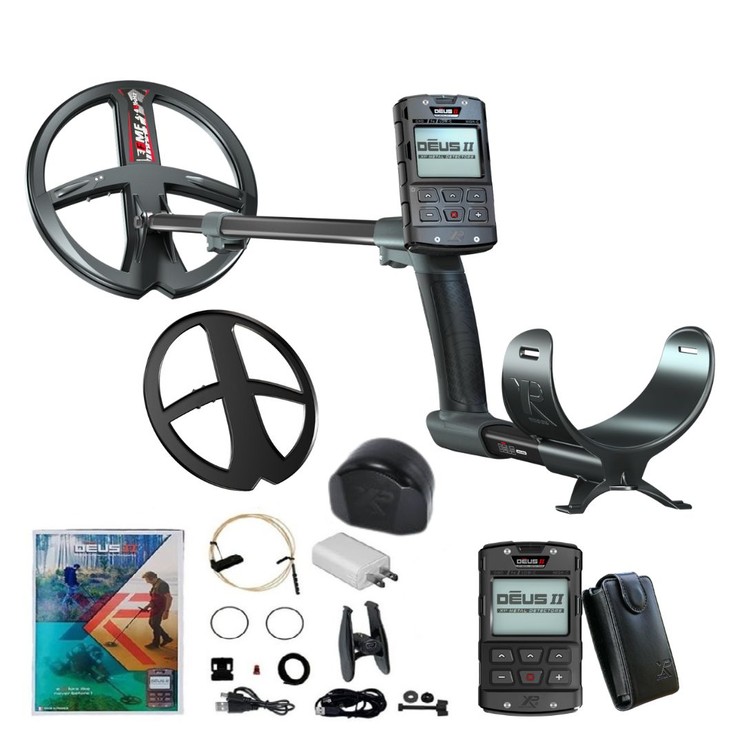 XP DEUS II RC Metal Detector with WSAII Headphones and FREE MI-6 Pointer Promo