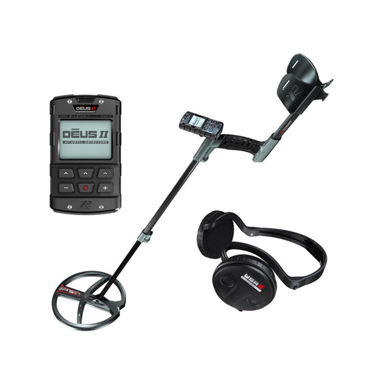 XP DEUS II Metal Detector with RC and WSAII Headphones