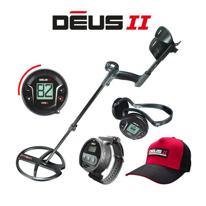 XP DEUS II WS6 Master Metal Detector with Cap and Wristband