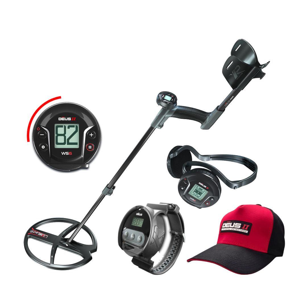 XP DEUS II WS6 Master Metal Detector with Cap and Wristband