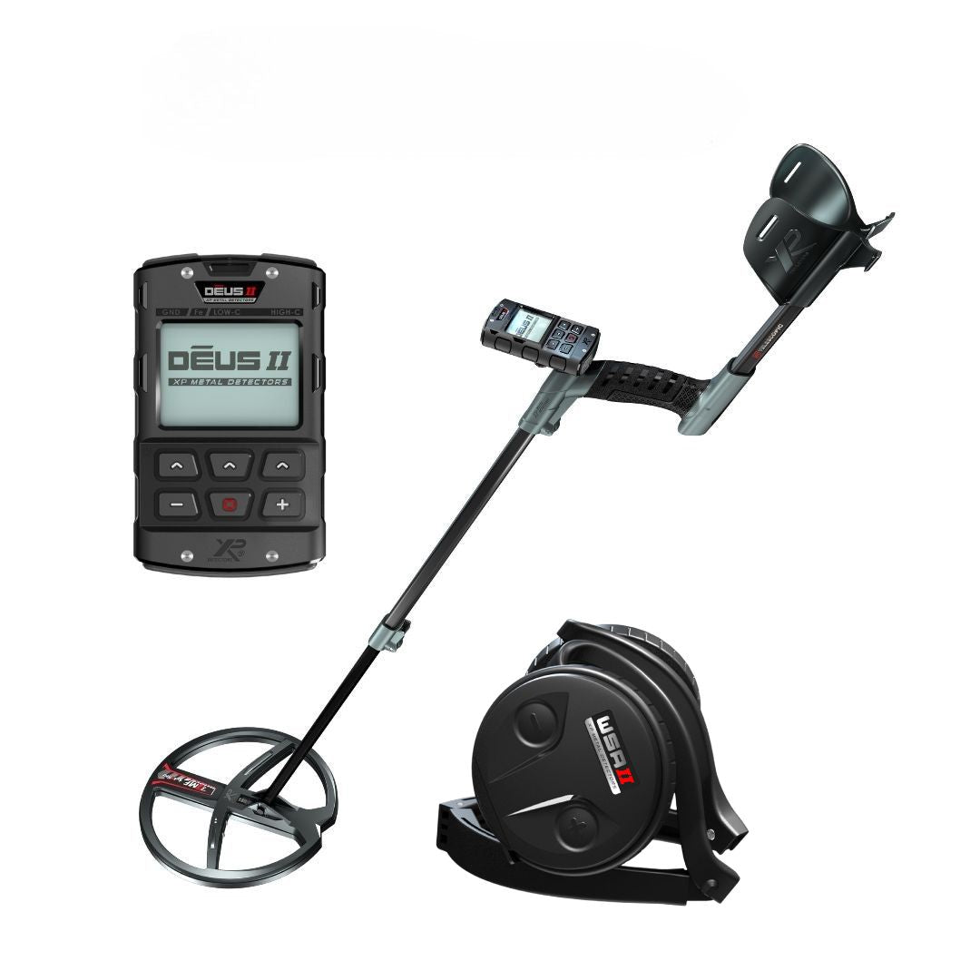 XP DEUS II RC Metal Detector with WSAII Headphones