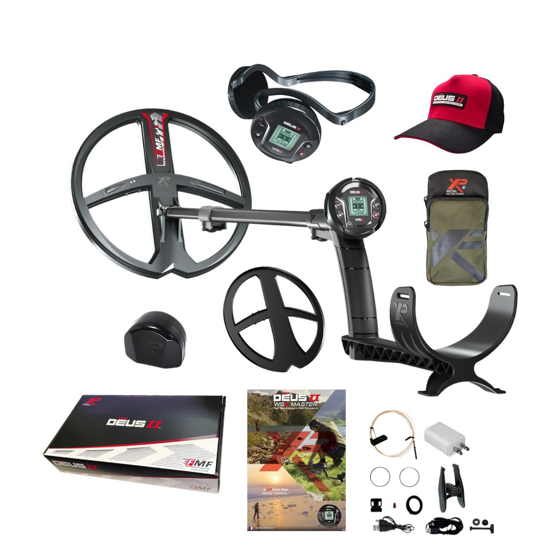 XP DEUS II Master with DEUS II Cap and Phone pouch