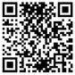 Black and white QR code on a white background
