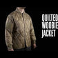 ROTHCO Brown Quilted Hooded Sweatshirt