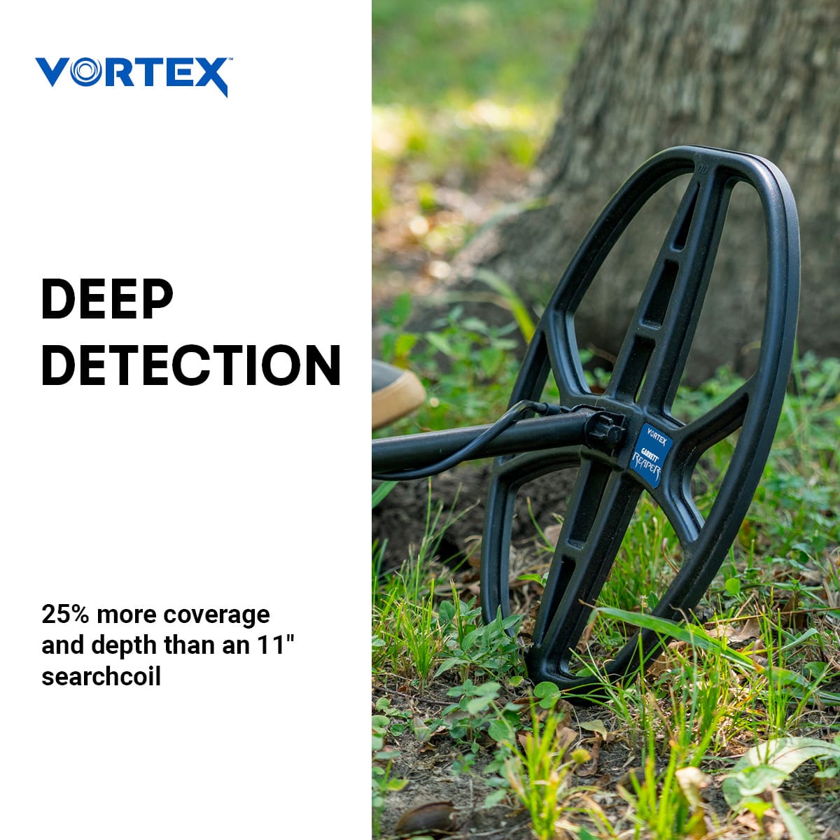 Garrett Vortex 14” x 11” DD Reaper Searchcoil