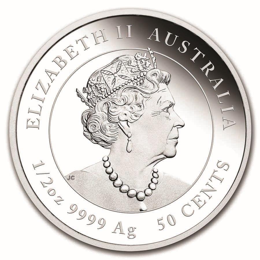 2023 1/2 oz Australian Silver Lunar Rabbit Coin-Destination Gold Detectors