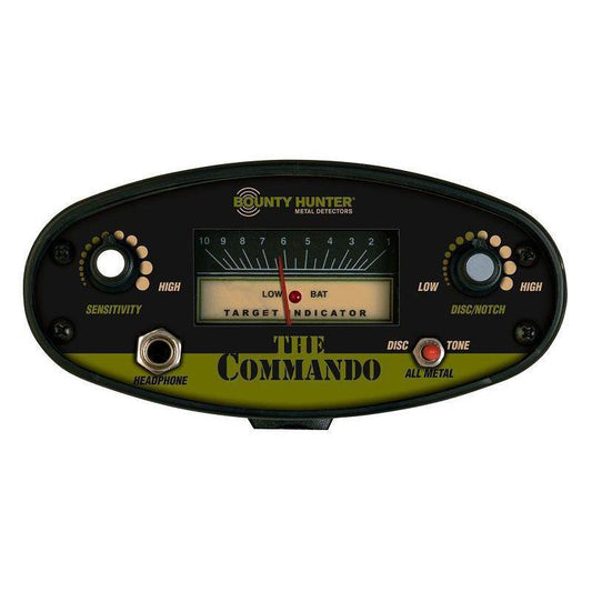 Bounty Hunter Commando Metal Detector-Destination Gold Detectors