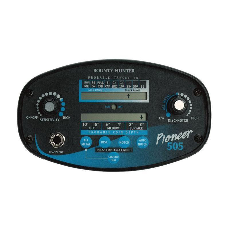 Bounty Hunter Pioneer® 505 Metal Detector-Destination Gold Detectors