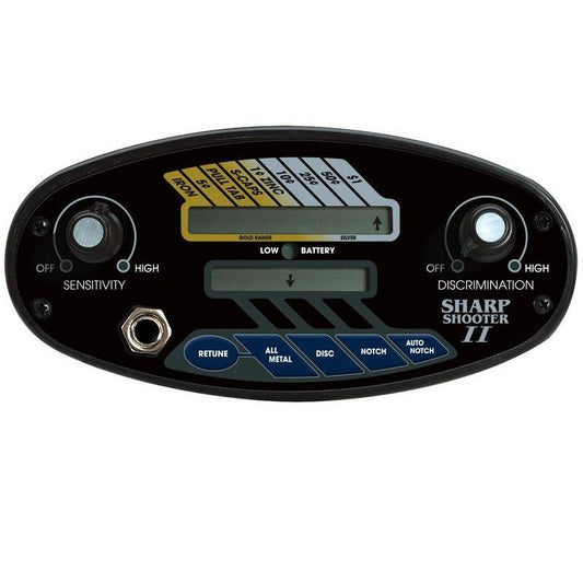 Bounty Hunter Sharp Shooter® II Metal Detector-Destination Gold Detectors