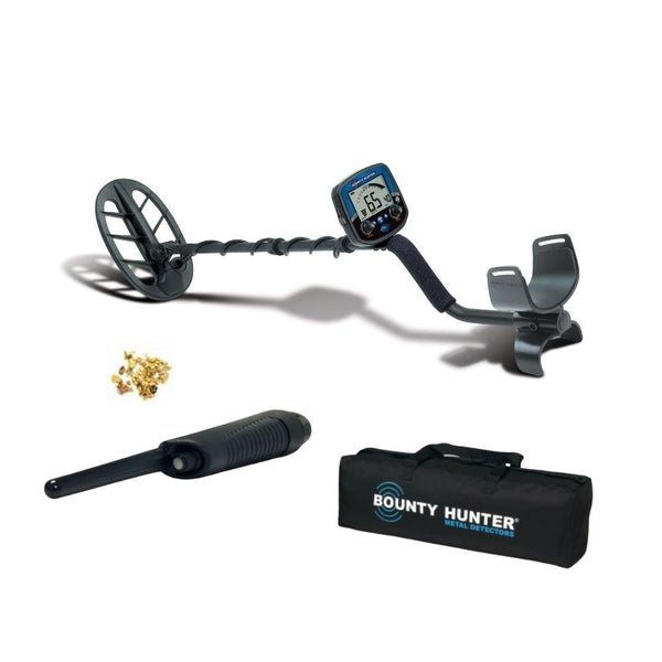 Bounty Hunter Time Ranger Pro Metal Detector with Pointer and Bag-Destination Gold Detectors
