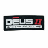 DEUS II Black Rubber Patch-Destination Gold Detectors