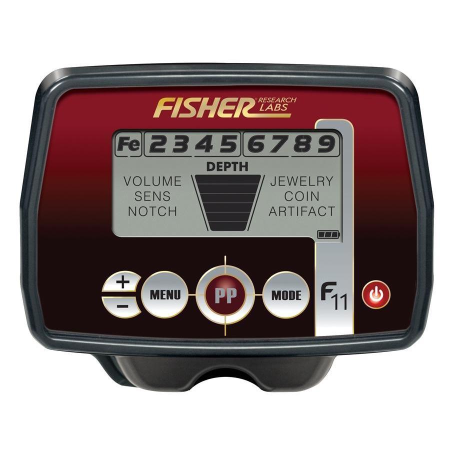 Fisher F11 Metal Detector-Destination Gold Detectors