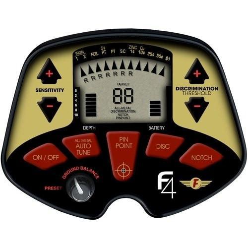 Fisher F4 Metal Detector-Destination Gold Detectors