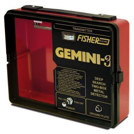 Fisher Gemini 3 Metal Detector-Destination Gold Detectors