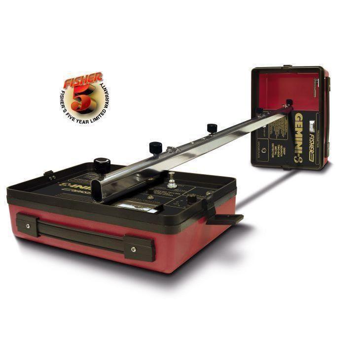 Fisher Gemini 3 Metal Detector-Destination Gold Detectors