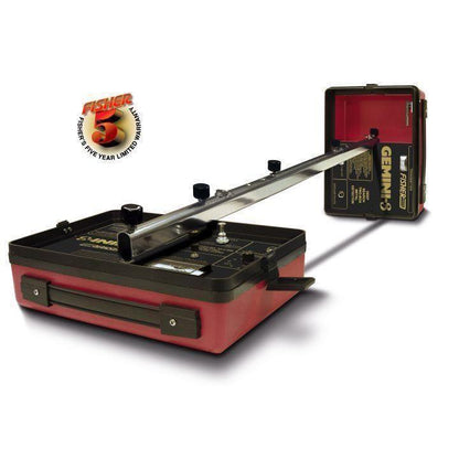 Fisher Gemini 3 Metal Detector-Destination Gold Detectors