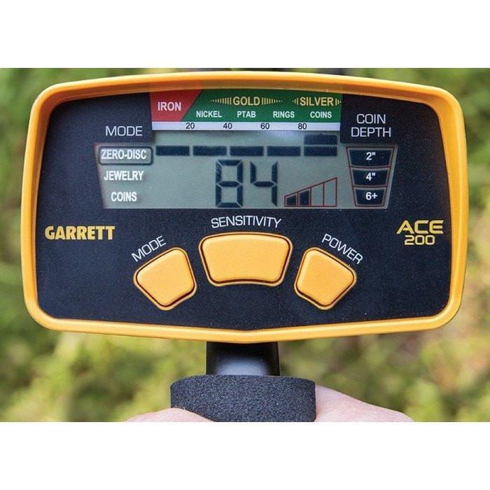 Garrett ACE 200 Metal Detector-Destination Gold Detectors
