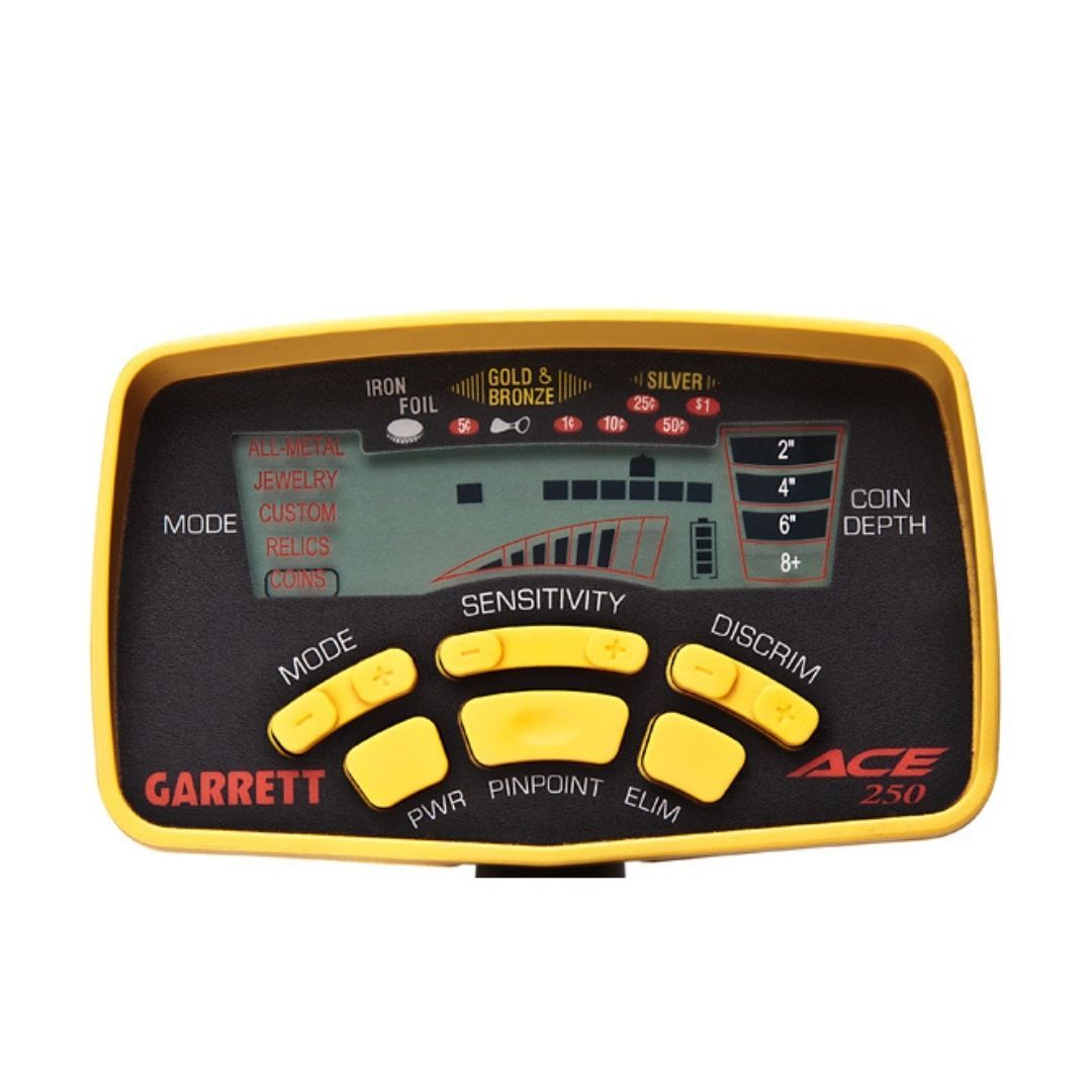 Garrett ACE 250 Metal Detector-Destination Gold Detectors