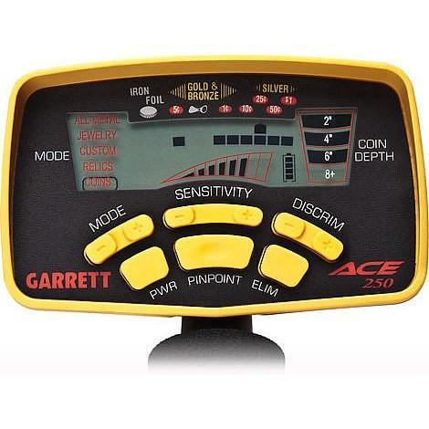 Garrett ACE 250 Metal Detector + Bag + Cap + Edge Digger + Treasure Box-Destination Gold Detectors