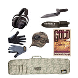 Garrett AT Gold Metal Detector + Bag + Digger + Gloves + Cap + Book-Destination Gold Detectors