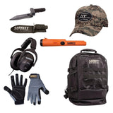 Garrett AT Gold Metal Detector + Digger + Gloves + Cap + Backpack + Pinpointer-Destination Gold Detectors