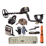 Garrett AT Gold Metal Detector + Digger + Pouch + Gloves + Bag-Destination Gold Detectors