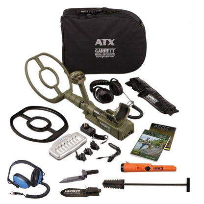 Garrett ATX Metal Detector Bundle 4-Destination Gold Detectors