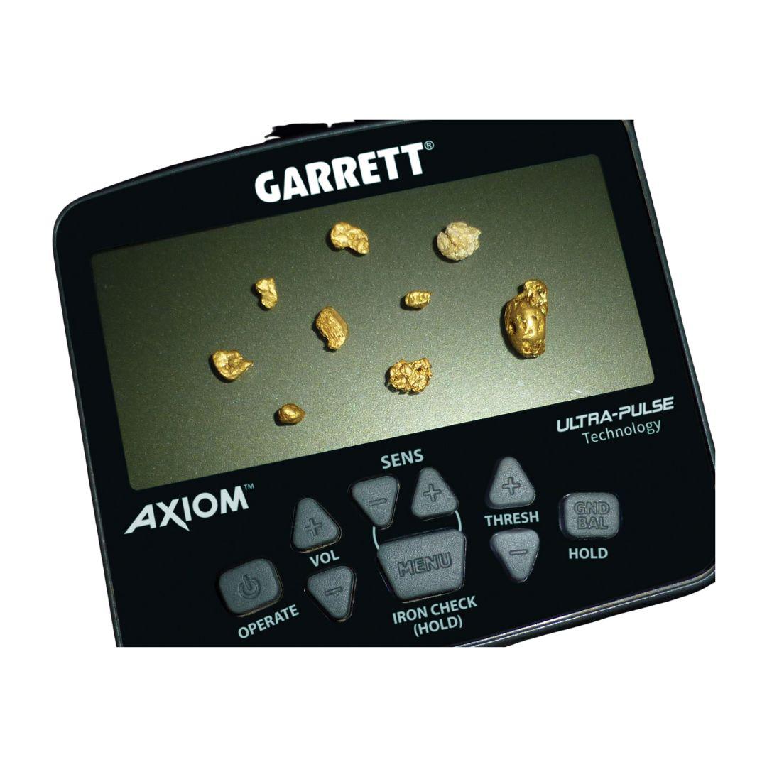 Garrett Axiom PI Gold Detector with MS-2 Headphones PN 1142765-Destination Gold Detectors