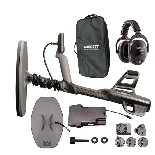 Garrett Axiom PI Gold Detector with MS-3 Headphones PN 1142720-Destination Gold Detectors