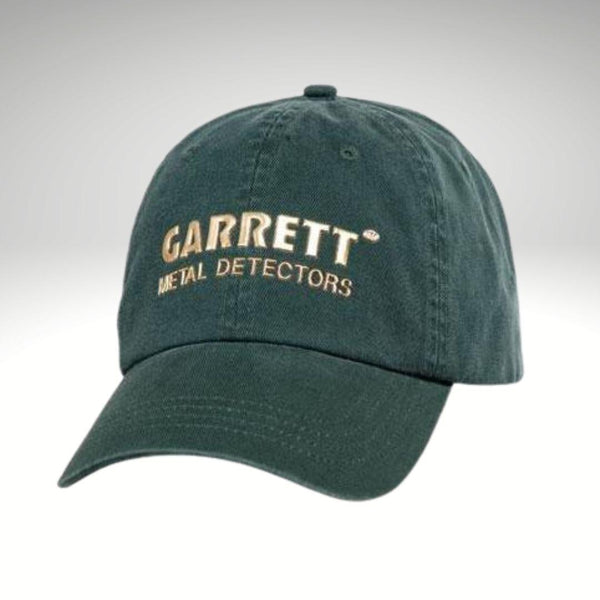 Garrett Metallic Logo With Textured Gold Color Cap-Destination Gold Detectors