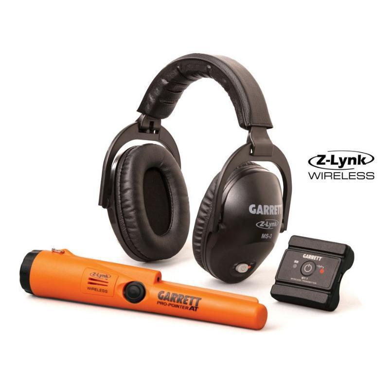Garrett Z-Lynk MS-3 Wireless Headphone Kit-Destination Gold Detectors