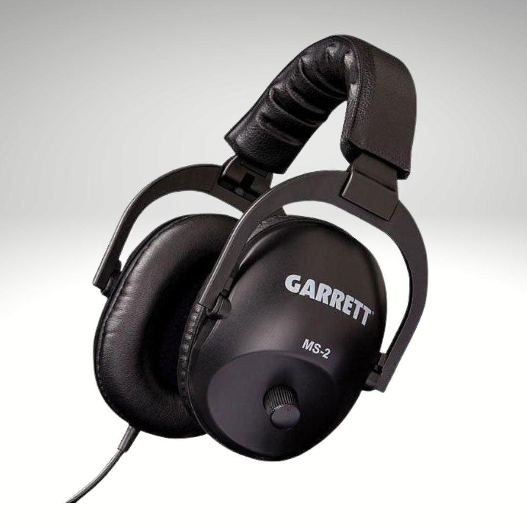 Garrett® MS-2 Headphones (Land-Use) - ¼" Phone Plug Version-Destination Gold Detectors