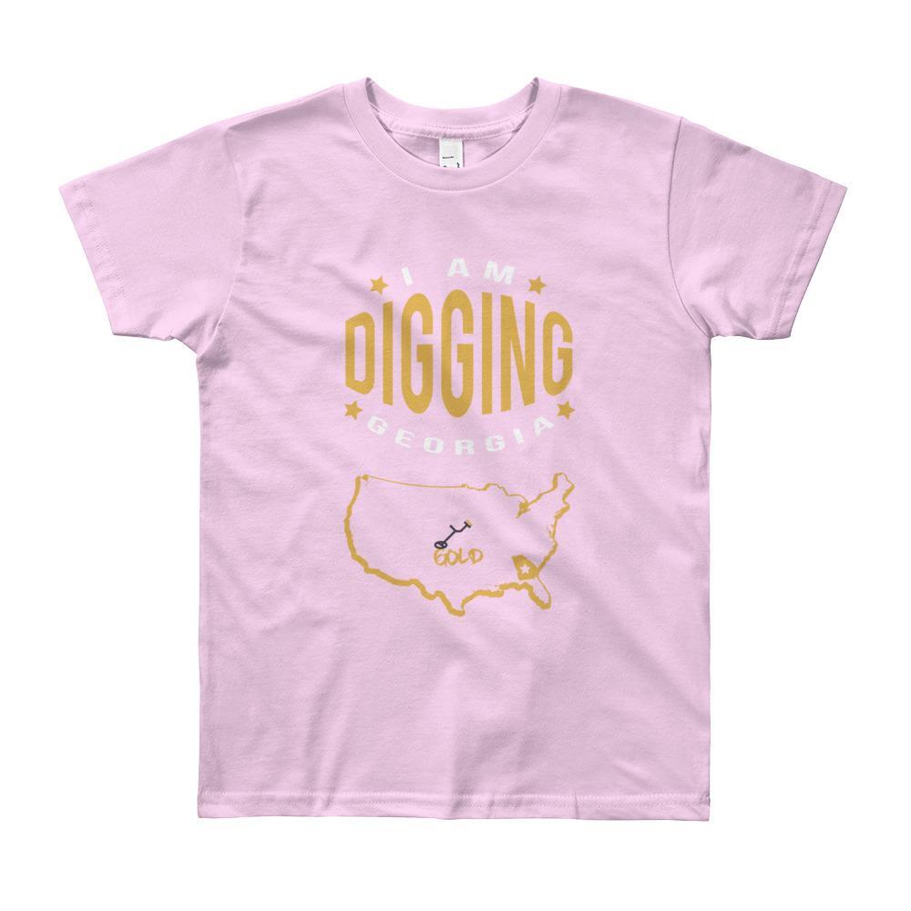 Georgia State Digger's Youth Tee-Destination Gold Detectors