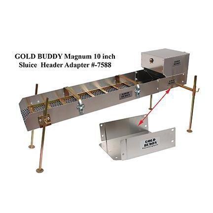 Gold Buddy Sluice Header Adapter-Destination Gold Detectors