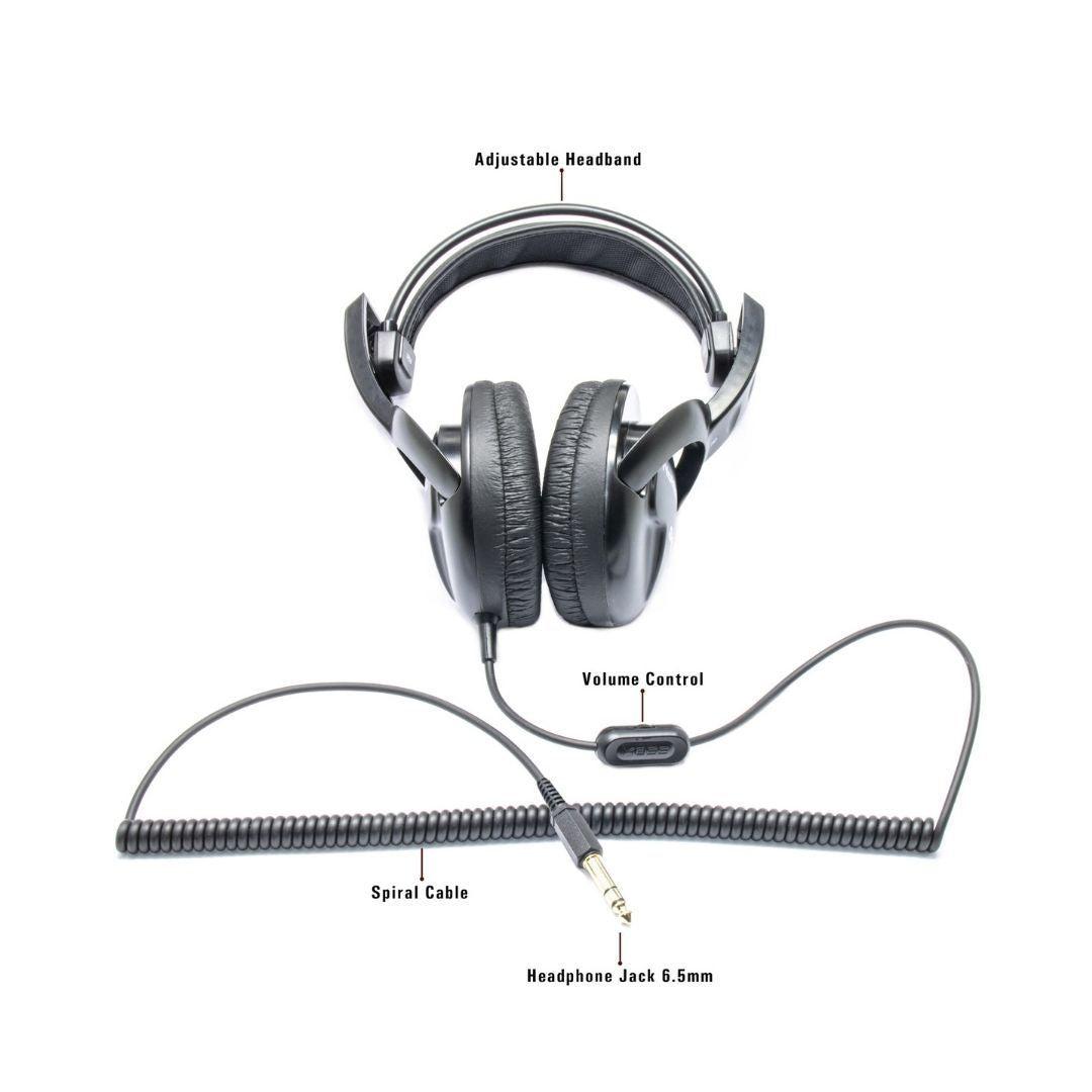 Nokta Makro Koss Headphones with 6.3mm Jack-Destination Gold Detectors