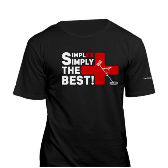 Nokta Simplex T-Shirt Black-Destination Gold Detectors