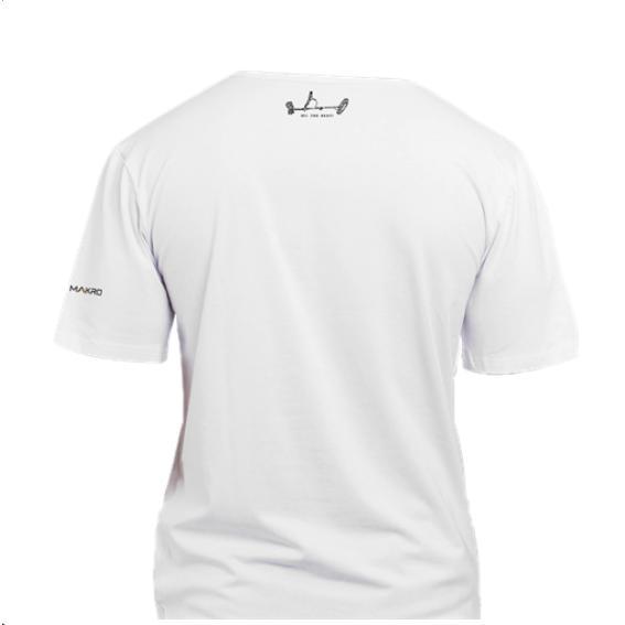 Nokta Simplex T-Shirt White-Destination Gold Detectors