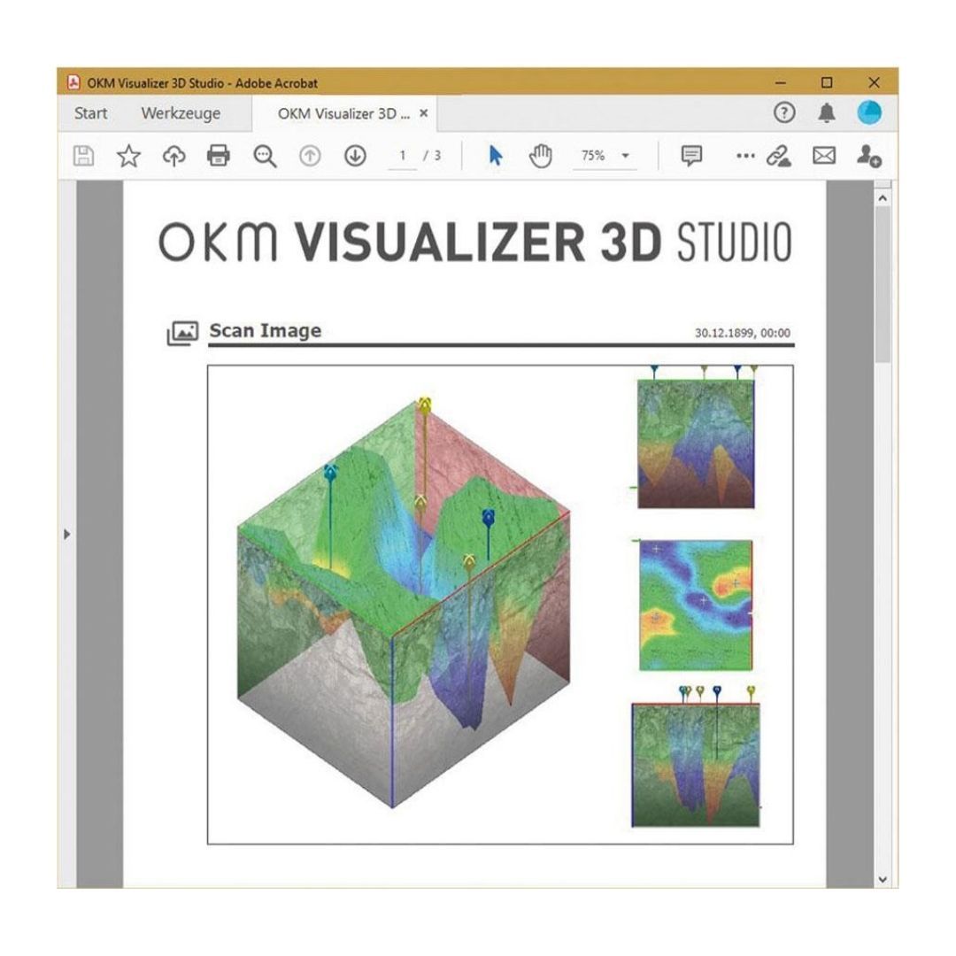 OKM Visualizer 3D Studio Professional Edition-Destination Gold Detectors