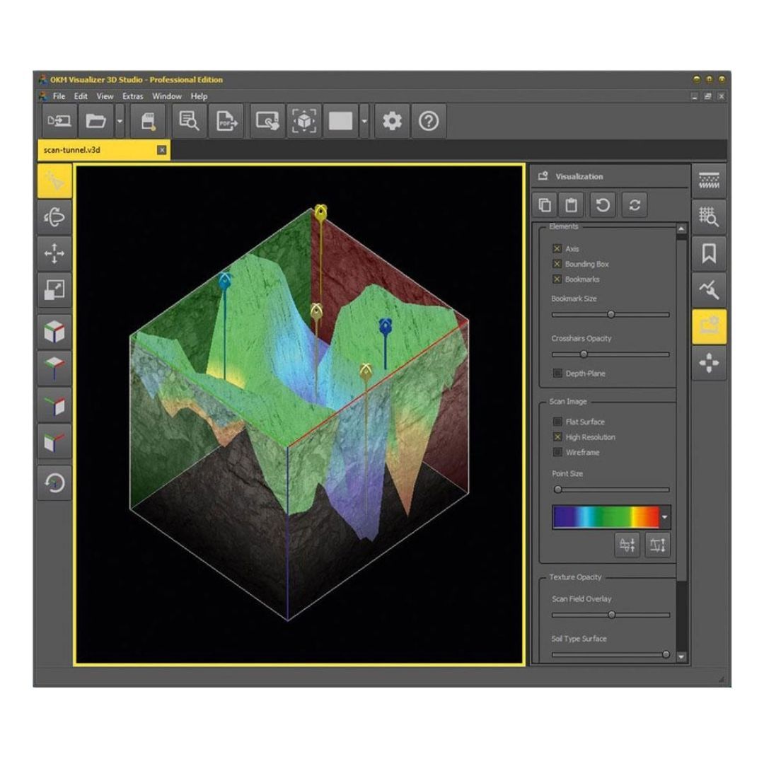 OKM Visualizer 3D Studio Professional Edition-Destination Gold Detectors