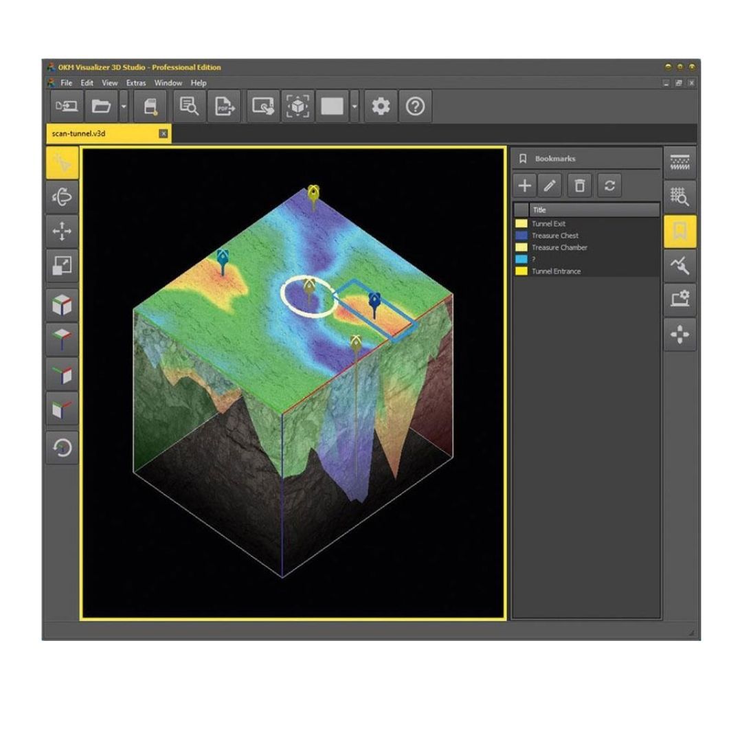 OKM Visualizer 3D Studio Professional Edition-Destination Gold Detectors
