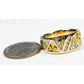 Orocal Gold Quartz Men's Ring with Diamonds RM883D20NQ-Destination Gold Detectors