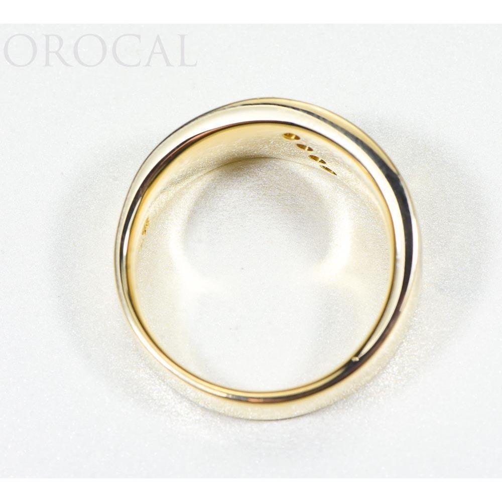 Orocal Gold Quartz Men's Ring with Diamonds RM883D20NQ-Destination Gold Detectors