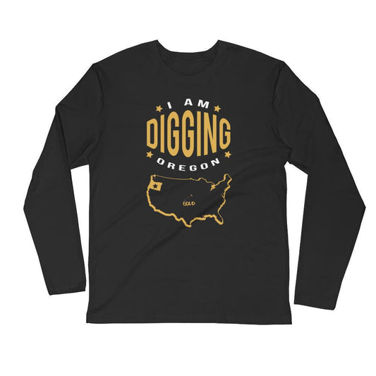 Oregon State Digger's Long Sleeve-Destination Gold Detectors
