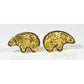 Orocal Gold Nugget Bear Earrings EBR1MOL-Destination Gold Detectors