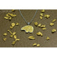 Orocal Gold Nugget Bear Pendant PBR1JNSSX-Destination Gold Detectors