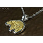 Orocal Gold Nugget Bear Pendant PBR1XLNSS-Destination Gold Detectors